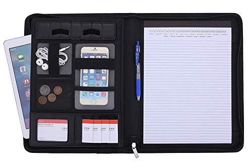 Carpeta Portadocumentos A4 con Cremallera Carpeta Agenda Organizador Oficina Portafolio Padfolio de piel A4 Tablet Titular Carpeta de Conferencias de Negocios reviews Carpeta Portadocumentos A4 con Cremallera Carpeta Agenda Organizador Oficina Portafolio Padfolio de piel A4 Tablet Titular Carpeta de Conferencias de Negocios