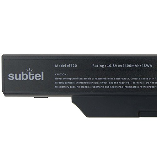 subtel® Qualitäts Akku (4400mAh) für HP Compaq 6720s 6730s 6735s 6820s 6830s HP 550 Compaq 510 511 515 516 610 615 HSTNN-IB51 (10.8V)* Notebookakku Laptopakku Ersatzakku Batterie - 4