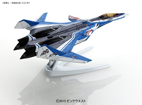 Bandai Mecha Collection Macross Series Macross Delta VF-31J Siegfried Fighter Mode Hayate Immelman Type Plastic Model kit