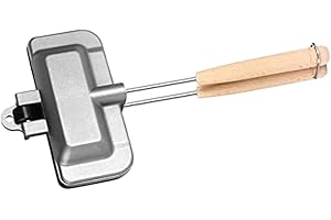 Povxlum Hot Sandwich Maker, Hot Dog Toaster, Double-Sided Sandwich Baking Pan, Double Sided Frying Pan, Grilled Cheese Maker