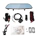 Produktbild 7"Full HD 1080P Intelligentes Auto DVR Rückspiegel Dash Kamera Dual Lens 3G WiFi GPS Für Android 5.0