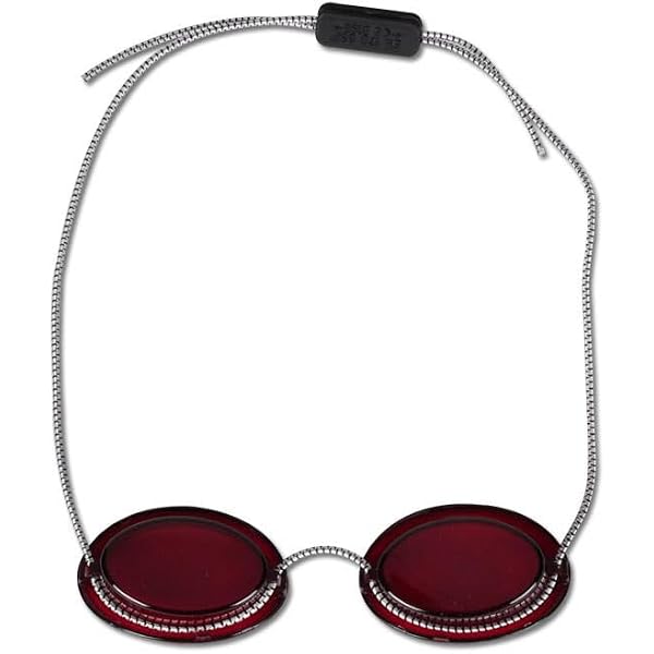 LAKJUOZ 2 Stück Solarium-Brille – UV-Schutz Für Sonnenbank, LED-Lichttherapie & IPL