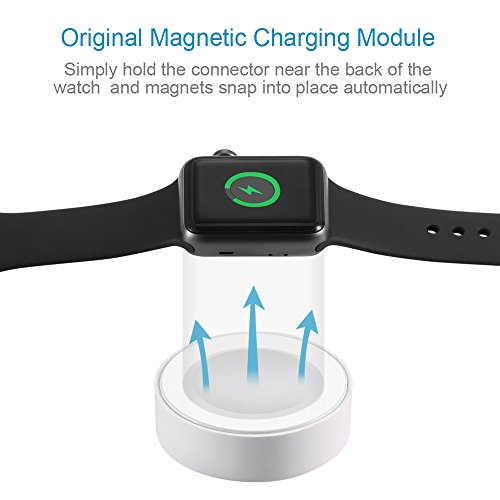 OPSO (Apple MFi zertifiziert) Apple Watch Magnetisches Ladekabel für 38 mm und 42 mm Apple Watch -6.6Feet (2 Meter) - 2