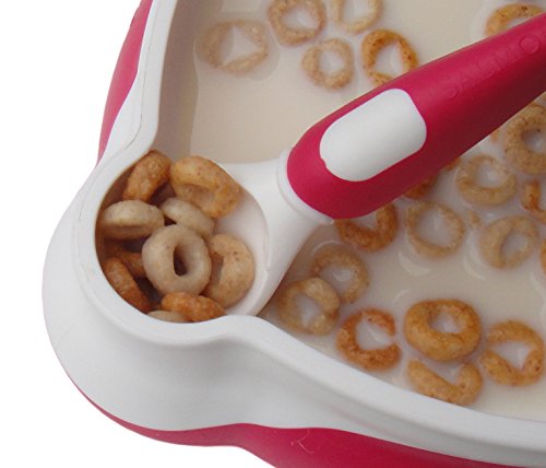 Baby & Kleinkind Teller / Schüssel – Das Smart-Design hilft Ihrem Kind nachweislich, selbständig zu essen. „me-feed-me“ Baby Teller von Salmon Luke - 4