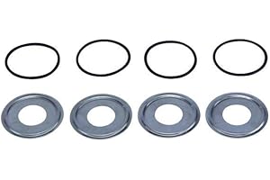 CITOMERX Reparatursatz Schwingen Teller + O-Ringe kompatibel mit Zündapp Combinette Falconette M C KS GTS 50 423 428 434 515 517