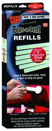 Motor Up Dent & Ding Repair Pops-a-Dent Refills (6 pack)