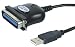 Produktbild USB zu parallel Druckerkabel, USB A auf Centronicskupplung, 1,5m