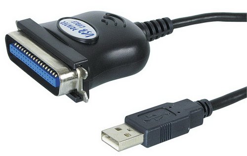 Preisvergleich Produktbild USB zu parallel Druckerkabel, USB A auf Centronicskupplung, 1,5m