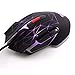 Produktbild Happysdh Gaming Maus, Computer Laser Optische Gaming Mouse, 4800 DPI PC Gamer Maus mit Einstellbarer DPI, LED Beleuchtung, 6 Tasten, USB kabelgebundene, Rechtshänder