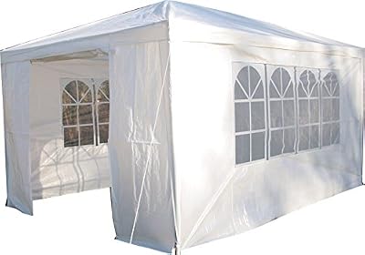 Esc ltd esc ltd airwave tonnelle 3mx4m tente marquise fête blanc côtés 120g etanche