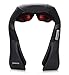 Produktbild OWAYS Nackenmassagegerät Nacken Schulter Massagegerät mit Wärmefunktion Shiatsu Massagegerät Elektrisches Zervikale Massage Muskel Schmerzen 3D-Rotation Massage Einstellbaren Geschwindigkeiten