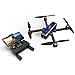 Produktbild MJX Bugs 4 W Faltbare Drohne mit GPS, Full HD 2K 5G WiFi Kamera Aufnahme Video Bugs App Bedienung Höhenhalteverfolgung Flug OLED Bildschirm Fernbedienung RC Quadcopter, Schwarz, Free Size