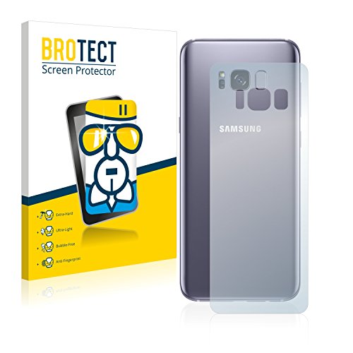 BROTECT AirGlass Protection Verre Flexible pour Samsung Galaxy S8 Plus (Arrière) Film Vitre Protection Ecran Transparence 