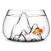 Produktbild JINHUGU 25cm Glasvase Aquarium Goldfish Aquarium Bowl Terrarium Dekoration New