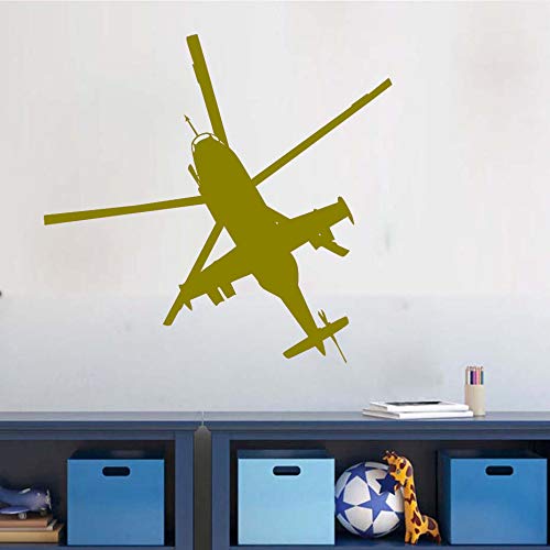 Preisvergleich Produktbild Militärhubschrauber Wandaufkleber WohnkulturWohnzimmer KunstKinder Schablonen Für Schlafzimmer ~ 1 62 * 58 cm