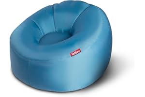 ‎FATBOY Fatboy® Blow Up Chair Lamzac O - Aufblasbares Sofa für Erwachsene & Kinder - Aufblasbares Sofa - Aufblasbarer Stuhl - 110 x 103 x 62 cm - Keine Pumpe erforderlich - Für drinnen und draußen, Himmelblau