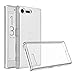Produktbild Sony Xperia X Compact Handy Tasche, FoneExpert® Ultra Air Hybrid Air-Cushion Kantenschutz Technologie - Bumper Case Durchsichtige Rückschale Hülle Cover schutzhülle für Sony Xperia X Compact (Crystal Clear)