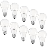 10-Piece Osram Led Value CLA60 8.5W 827 2700K Yellow E27 LED Bulb