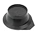 Hairdressing Tool Hair Care DIY Tint Coloring Dye Bowl Black Plastic Salon Use