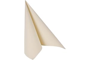 Papstar servetter, dusservietter champagne Royal Collection 1/4 fack, storlek 40 x 40 cm, 1 x 50-pack