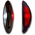 Ardillion 2 Multivolt Vertical Red White Led Side Marker Lights Outline Lamps TRUCK LORRY VAN PICKUP BUS TRAILER