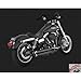 Produktbild HARLEY DAVIDSON FXD 1450-1584- 1800-06/11--SILENCIEUX ZUM GLEICHMÄSSIGEN VERGRÖSSERN DES ROHRABSCHNITTS VANCE HINES BIG SHOTS STAGGERED 1800-1071-BLACK