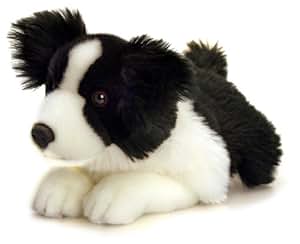 peluche chien border collie
