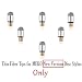 Produktbild MEKO Thin Fiber Tips for New Version and 2nd Generation Disc Stylus Only - 6Pcs