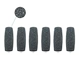 6 X Scholl Velvet Smooth Rouleaux Extra Rugueux Rouleau de Remplacement pour Scholl Velvet Smooth Express Pedi les têtes Electrique Râpe
