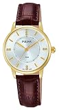 Pulsar Damen-Armbanduhr Analog Quarz Leder PH8182X1