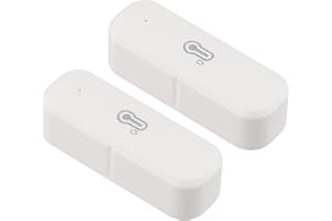 för tuya Smart WiFi-temperatur- och fuktighetssensor, trådlös hygrometertermometer med app-fjärrövervakning, dataexport, smar