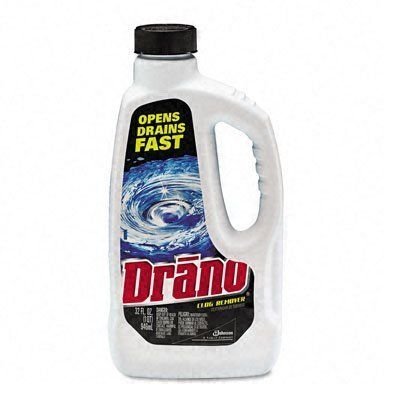 Johnson Diversey CB001169 Liquid Clog Remover, Contains no Phosphorus, 32oz. by JohnsonDiversey