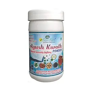 Green Care Bio Sciences Ayush Kwath Natural Immunity Booster - For Adults, Kids, Men, Women | Tulsi, Dalchini, Sonth, Krishna mirch