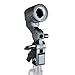 Price comparison product image FoxHunter Photography E27 Bulb Holder Socket Flash Umbrella Swivel Bracket Photo Light Lamp Mount New
