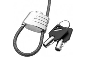 Dacomex Cable antivol a cle pour PC