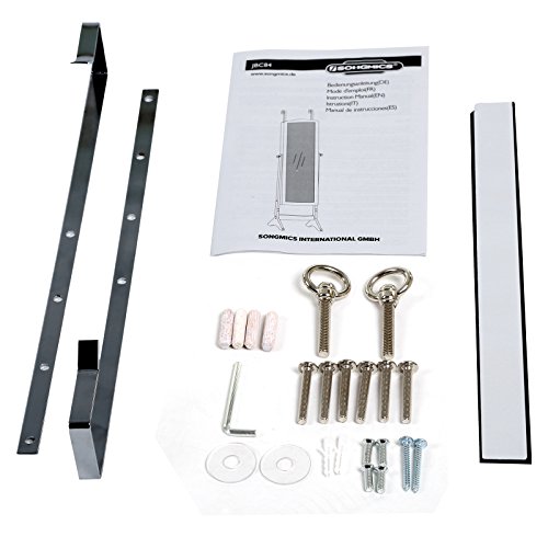Songmics 3 in 1 (Standspiegel Wandschrank Schmuckschrank mit Aufhängehaken) 156 cm JBC84W - 8