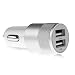 LipiWorld 2Port Metal Car Charger (Silver) RS.169.00