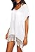 Produktbild Yidarton Damen Sommer Bademode Strick Crochet Tunika Vertuschung Blusen Strand Kleid