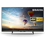Sony Bravia KD43XE8004 43 inch TV (4K HDR Ultra HD, Android TV, X-Reality PRO, Triluminos Display, Youview and Freeview HD - Black (2017 Model)