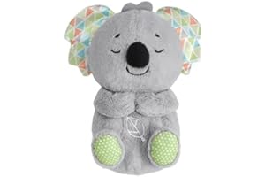 YNNHUDEEP Baby-Nachtlicht mit Musik und Licht, Geräuschmaschine, weiß, Baby, Plüsch, Koala, zum Schlafen mit Projektor