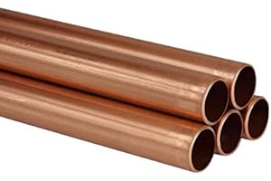 PLUMBUNIVERSE 15mm Copper Pipe/Tube - 1 Metre Length