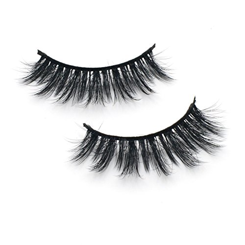 Arison Lashes 3D 100% Handgefertigte Künstliche Wimpern Synthetische Natürlicher Blick Augen Falsche Wimpern (1 Paar) - 4
