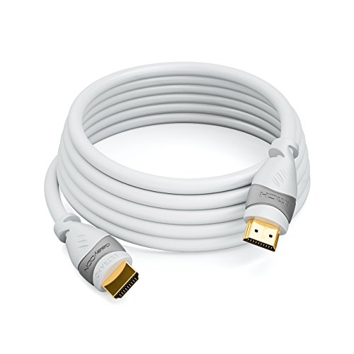 deleyCON 3m HDMI Kabel – kompatibel zu HDMI 2.0a/b/1.4a – UHD / 4K / HDR / 3D / 1080p / 2160p / ARC – High Speed mit Ethernet - 3