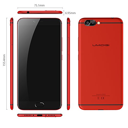 Smartphone Libre, UMIDIGI Z1 Pro Teléfonos Móviles Libres Android 7.0 Nougat(Pantalla de 5.5