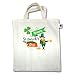 Produktbild St. Patricks Day - Happy St. Patricks Day Kobold - Unisize - Natural - XT500 - Jutebeutel kurzer Henkel