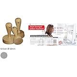 0,01€ - &Oslash; 10mm - Individueller Rundholzstempel Probieraktion: Stempel selbst online gestalten - geosmile Marken Stempel (Textstempel / Logostempel / Motivstempel / Firmenstempel / Adressstempel) (&Oslash; 10 mm)