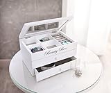 Schmuckkästchen "Beauty Box", weiß