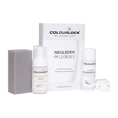 COLOURLOCK Set de produits d'entretien doux et d'imperméabilisation pour cuir lisse