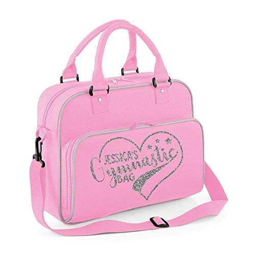 Personalised Name Gym Bag Girls Personalised Bags Custom Gymnastic Bag
