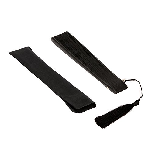 Dazone Handfächer Fächer Taschenfächer Klappfächer aus Bambus für Sommer Hochzeit Zubehör & Auslage - 5